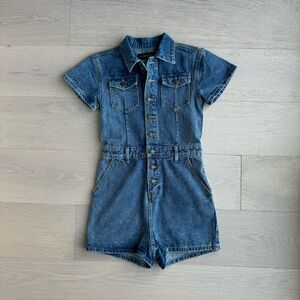 Lioness Denim Romper